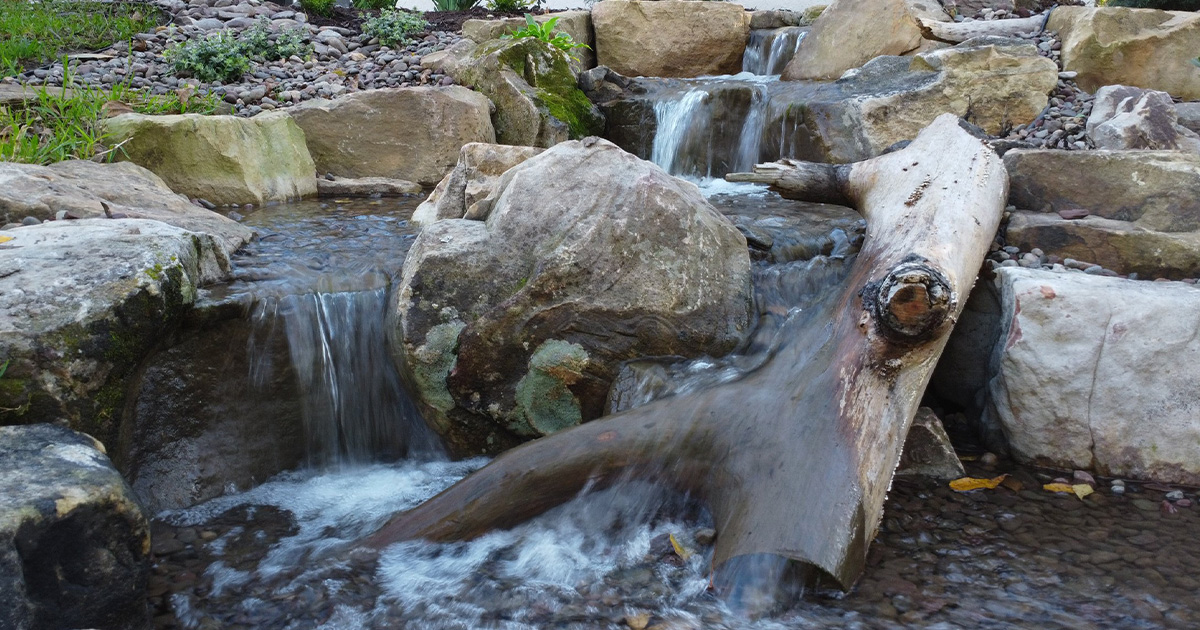 Pondless Waterfall Construction In Clermont And More of FL